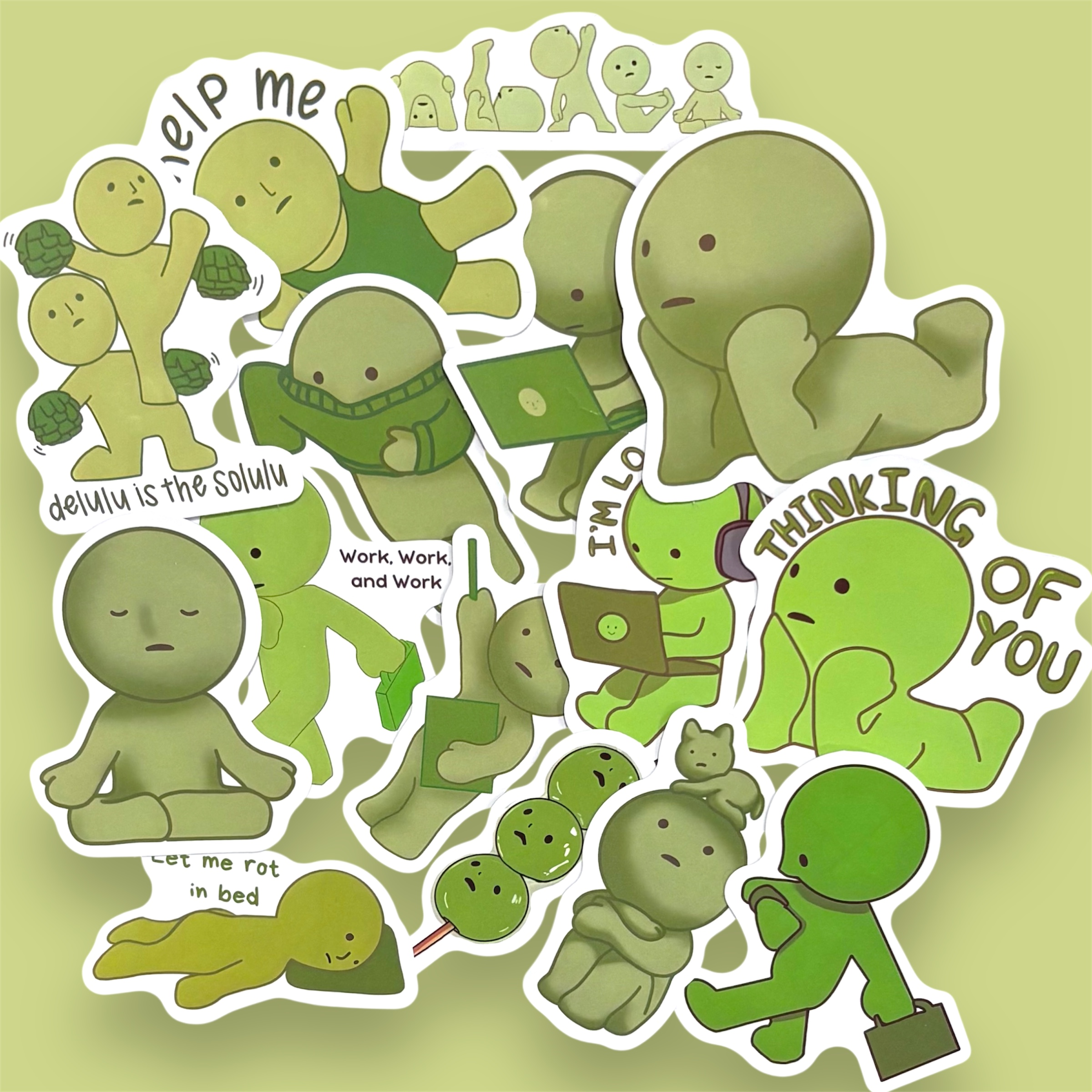 Simiski Sticker Pack – 5 Random Pieces