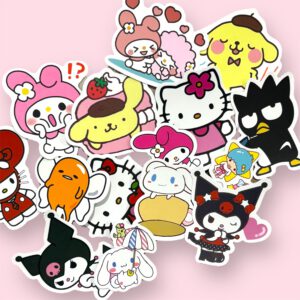 Mixed Sanrio Sticker Pack – 6 Random Pieces