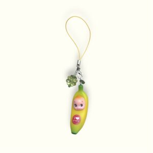 Banana Kewpie phone charm – Cute Handmade Charm for Bags & Keys